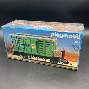 Playmobil 4121 Western Cattle Car - Brand New Sealed - Made in West Germany